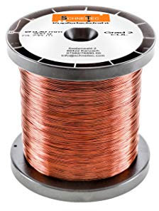 Kupferlackdraht W210 Ø 0,30 mm 500 g, ca. 735m - CU Lackdraht Grad 2 CUL Kupferdraht Gewicht 500 Gramm Durchmesser 0,30 Millimeter Wickeldraht Kupfer Draht nach IEC 60317-13