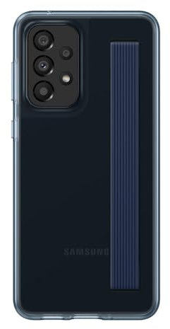 Samsung Slim Strap Cover EF-XA336 Für Das Galaxy A33 5G | Back Cover, Handy-Hülle, Stoßfest, Schutz Case, Band, Halterung, Black - 6,4 Zoll