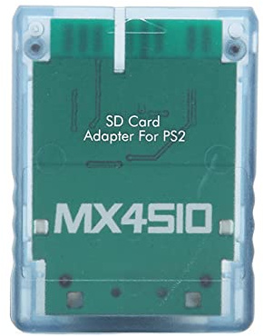 MX4SIO (minnesexpansion för SIO) SIO2SD SD-kortadapter för för Minneskort SD-adapter Lagringskort Till en Minneskortadapter(Blå)