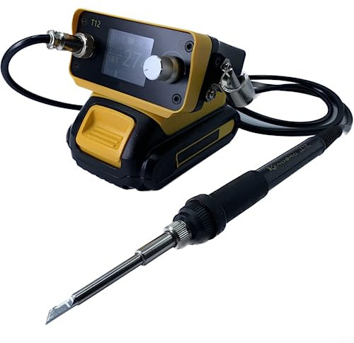 Elektrische kabellose digitale Lötstation, kabellose Lötstation, kompatibel mit DE-Walt 20V/60V Flex XR Slide-On-Akkupacks