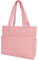 KUOGAS Shopper Tasche Damen, große Cord Tasche mit Reißverschluss, Beuteltasche und Tote Bag Damen, geeignet zum Einkaufen, Reisen, Arbeiten und für die Schule