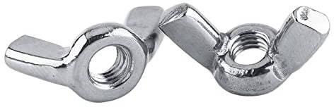 Écrous à oreilles, écrou à oreilles papillon, 10 pièces DIN315 M3-M12 316 écrous à oreilles en acier inoxydable pièces de fixation écrou papillon vis à oreilles à serrage manuel for entretien requis(M