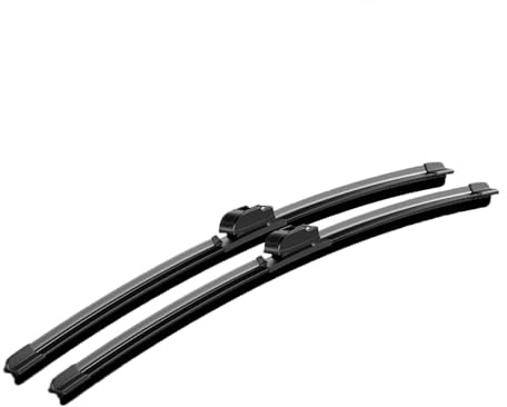 Escobillas Limpiaparabrisas Delanteras Para Jeep Para Wrangler TJ JK JL 1996-2023 2 Unidades Accesorios Para Parabrisas 2000 2010 2016 2019 2021 Hojas Repuesto Limpiaparabrisas(Black,JK (2007-2017))