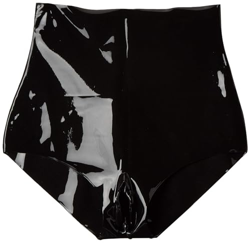The Latex Collection Slips mit Vagina Kondom, schwarz, S