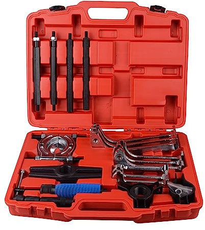 DAYUAN 22tlg. Lagerabzieher Set Hydraulik Abzieher Set im praktischen Tragekoffer mit 10t Zugkraft