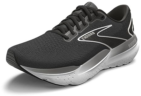 Brooks Herren Glycerin 21 Neutraler Laufschuhe, schwarz/grau/weiß, 9.5 Wide