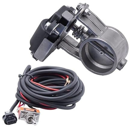 Valvola di controllo dello scarico elettrica adatta for 2 / 2,36 / 2,5 / 2,75 / 3  Valvola di controllo dello scarico in pollici - Bassa pressione for downpipe Catback di scarico Raccordi di una