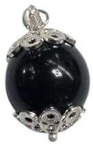 Filu & Trama CIONDOLO in filigrana Gigante SARDO 1,7 cm SU COCCU PORTAFORTUNA GIOIELLO SARDO ARGENTO