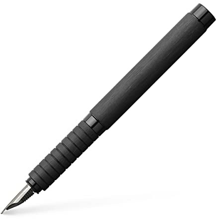 Faber-Castell 148483 Füller Essentio Aluminium schwarz