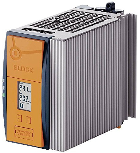 Block PVSB 400/24-20 PowerVision DIN Rail Power Supply 24Vdc 20A 480W, -Phase