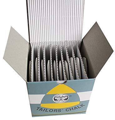 Tailors Chalk Schneiderkreide (10 Stück) weiß