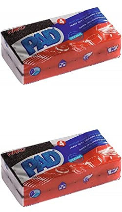 8 tamponi di spugna super abrasivo Hard Pad