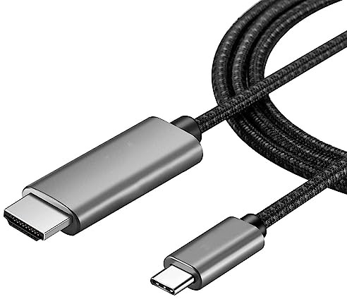 INF USB-C till 4K HDMI-kabel, 2 meter, UHD 4K/30Hz, 2 meter