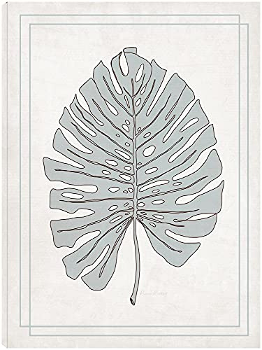 Fine Art Canvas Tropical Monstera III Canvas Wall Decor by Artist Ramona Murdock for Living Room, Bedroom, Bathroom, Kitchen, Office, Bar, Dining & Guest Room - Ready to Hang - 15 in x 20 in