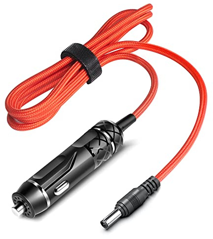 KFD 12V Ladekabel Auto KFZ Netzteil für JBL Partybox 310 300 200 Car Charger Charging Cable Auto Ladegerät Partybox 310 Tragbare Bluetooth Party-Lautsprecher Wohnmobil Portable Speaker DC Adapter