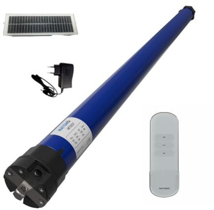 MATISMO AMT35BE Motor de persiana con bateria y mando para eje de 40 mm