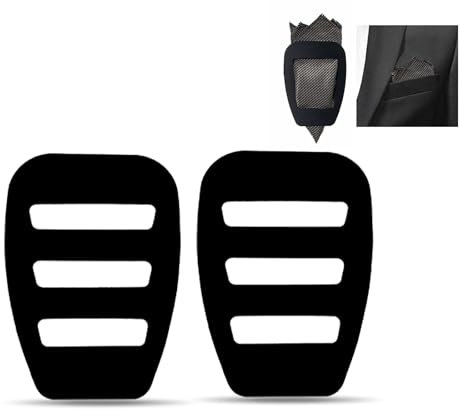 YueJieSelected 2-Stück Einstecktuch Halter,Einstecktücher Anzug Accessoires Herren Set für Aufbewahrung Taschentücher Und Herrentaschentücher,Stofftaschentuch Kleiderbügel für Hochzeit (Schwarz)