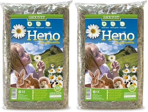 Arquivet Heno con manzanilla, 500 g (Paquete de 2)