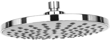 Angoily Rain Shower Head Round Design High Pressure Bathroom Shower Sprayer 8-inch Chrome-Plated Rainfall Showerhead Suitable for Home and Spa Use