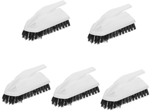 ERINGOGO 5pcs Electric Scrubbing Brush Multi-purpose Cleaning Brush for Tiles Floors More Rotating Cleaning Soft Bristles