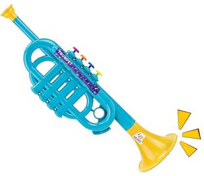 Syengery de Musique pour - Réaliste, et Éducatif,Trompette comme Jouet Éducatif de Noël - pour Noël, Nouvel an, Voyage, École Maternelle, Les Filles et Les