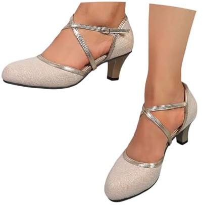 Sandalias de mujer Sandalias de tacón alto Sandalias Sandalias Elegantes Slides Zapatos de tacón Boda Zapatos festivos Zapatos altos Zapatos de verano