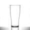 Virtually Unbreakable Heavy Duty Polycarbonate Tulip Plastic Pint Glass, Pack of 6