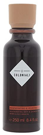 Gel De Ducha Regenerador con Aceite De Mirra Y Arroz, Baño Crema De Ducha Regenerador 250 Ml