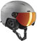 BLACK CREVICE Skihelm mit Visierr Kirchberg Gun Metal, M (54-57cm)…