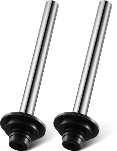 Tandefio 2 Pcs Universal Sink Overflow Pipe Stainless Steel Sink Stopper Strainer Pipe Overflow Plug Bathroom Pipes Fittings for Commercial 1, 1-1/4, 1-1/2 Drain
