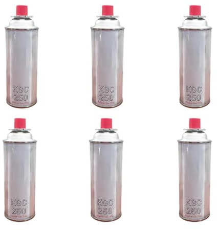 A2ZWORLD Bomboletta Cartuccia a Gas GPL 250gr, Ideale per Saldatore Cannello Stufetta o Fornello da Campeggio (6)