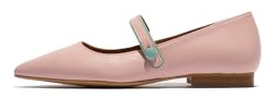 Fly London SULN265FLY, Ballet Mujer, Pale Pink/Sky Blue, 42 EU