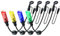 Karpfenangeln Swinger, 4 StüCk, Led-Licht, 2,5 Mm Stecker, Abnehmbar., Swinger Angeln Bissanzeiger Angelzubehör.