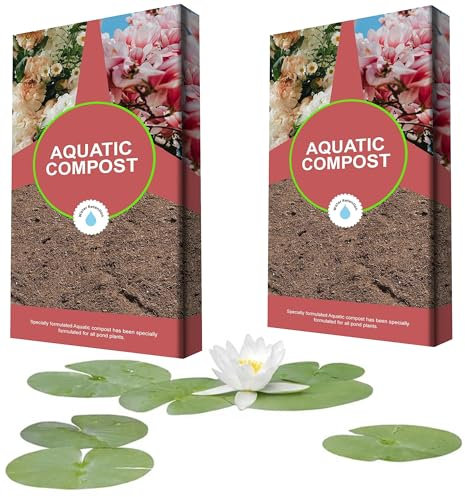 20 Litres Nutrient-Rich Aquatic Compost With Loam & Grit For Floating, Submerged & Marginal Water Plants (1)