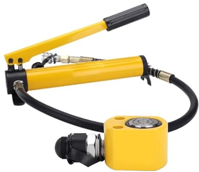 Martinetto a basso profilo con corsa da 18 mm/0,7 pollici, kit martinetto idraulico con pompa manuale CP-180, martinetto idraulico con capacità di sollevamento di 50 t per lavori in spazi ristretti