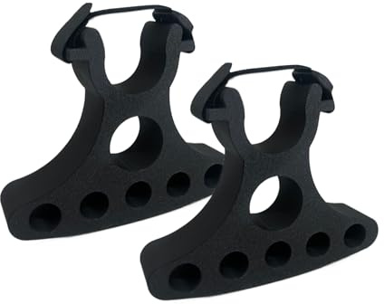 Supporto per la manutenzione della bicicletta, 2 pezzi, supporto per manubrio, portatile, antiscivolo, per leva del cambio a pavimento, fissaggio stabile del telaio per scooter, mountain bike