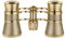 Eschenbach Optik Fernglas Glamour 3x25 mit 3X Vergrößerung Opernglas, klein, Gold