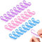 RETON Paquete de 24 Handle Grip Nail Brush, Cepillo de Limpieza de Uñas para los Dedos y Limpiadores de Uñas, Pedicure Brushes para Hombres y Mujeres