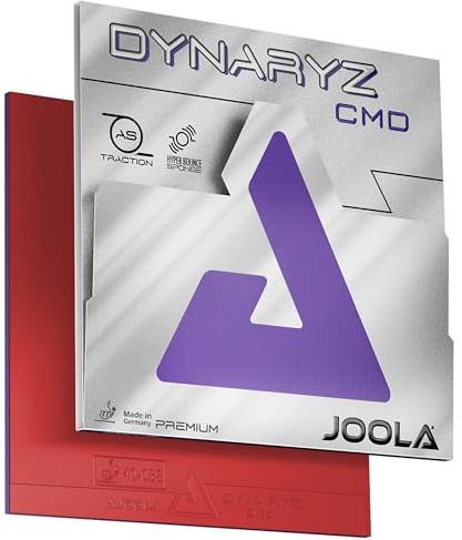 JOOLA Gomma DYNARYZ CMD MAX Pala, Adulti Unisex, Rosso (Rosso), Taglia Unica
