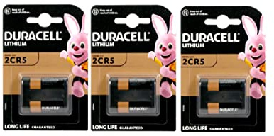 3X Duracell 245 2CR5 Lithium (3 Blister Da 1 Batteria) 3 Pile