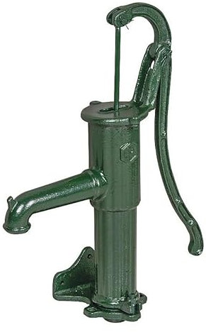 Brunnenpumpe Gartenpumpe Handschwenkpumpe Schwengelpumpe TYP 75 (Handpumpe grün)