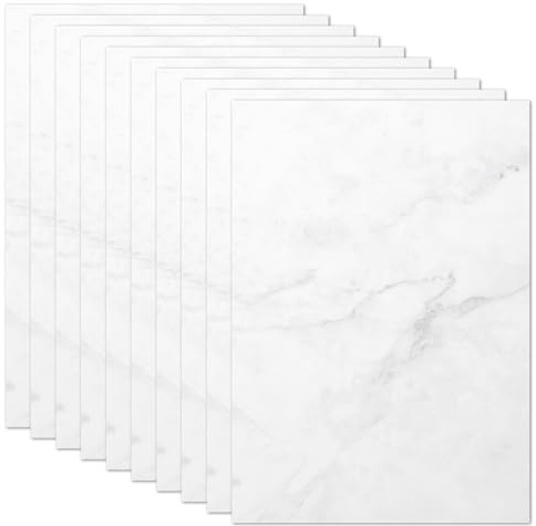 Papel de carta A5 impreso por ambas caras - Juego de papelería para escribir e imprimir para bodas, cumpleaños, invitaciones (A5, Design 4)