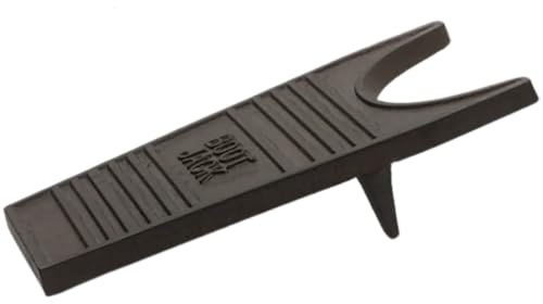 Trendi 2 Piece Boot Jack Cast Iron-Heavy Duty Rustic Boot Remover & Welly Puller | Hands-Free, Corrosion-Resistant Tool for All Sizes & Types of Boots, Wellies & Outdoor Footwear