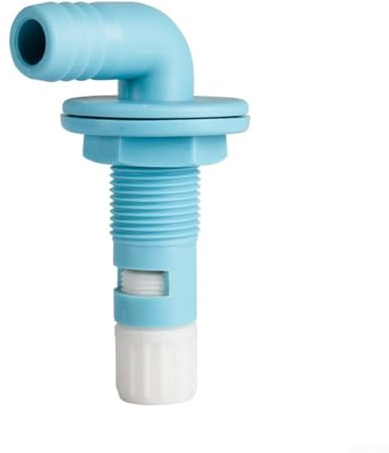 Aeratore regolabile compatibile con marine, con tubo flessibile per mantenere l'ossigenazione e il controllo del flusso d'acqua (29 mm)