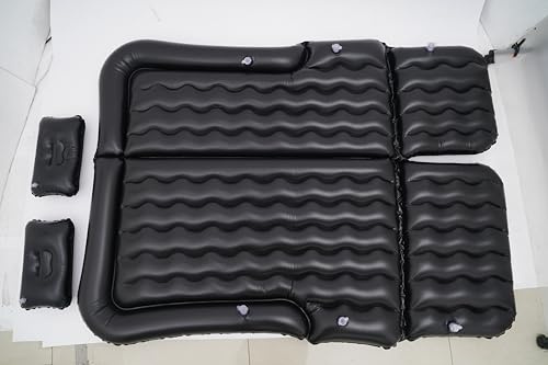 MccoMMon Materassino per auto, pieghevole, materasso ad aria SUV spesso, 174 x 126 cm, materasso per auto, bagagliaio, adatto per campeggio, viaggi e attività all'aperto.