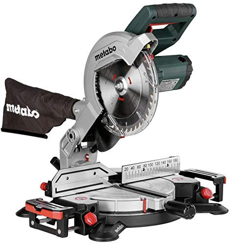Metabo Kappsäge KS 216 M Lasercut (619216000) Karton, Abmessungen: 475 x 465 x 285 mm, Auflagefläche: 155 x 725 mm, Max. Schnittbreite 90°/45°: 120 / 80 mm