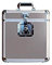 Flight Case, 25 LP, Silber