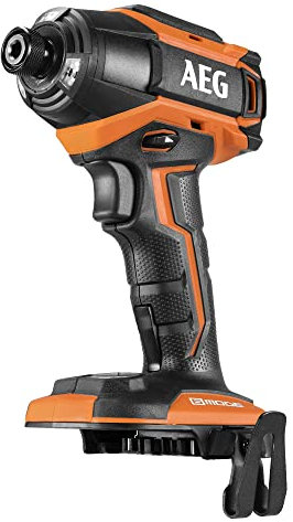 AEG - Visseuse à Chocs 18 V PRO18V Brushless 6 Modes 280 Nm (Batterie et Chargeur Non Inclus) pour Visser, Dévisser, Boulonner, Déboulonner sans Effort avec Couple Max. 280 Nm - BSS18B6-0