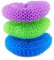D.RECT Lot de 3 Grattoirs en Plastique | Parfait pour Nettoyer Les Casseroles | pour L'élimination des Saletés Tenaces | Sans Rayures | Multicolore