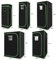 Lospitch Grow Tent, 100x100x200 cm Grow Box, Tenda da Coltivazione per Piante, Impermeabile, Oxford 600D, Nero/Verde